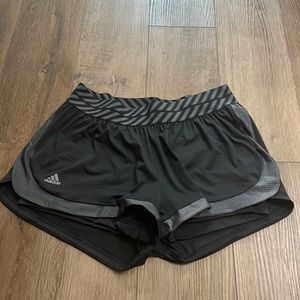 Adidas tennis/athletic shorts, lined shorts